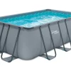 Piscine tubulaire "Ludo 2" - 4,01 x 2,01 x 1,22 m - Filtration 2,3 m3/h