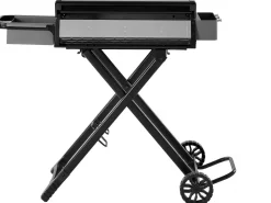 Plancha à gaz avec chariot pliable et portable 