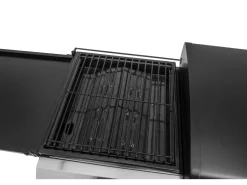 Plancha gaz avec couvercle