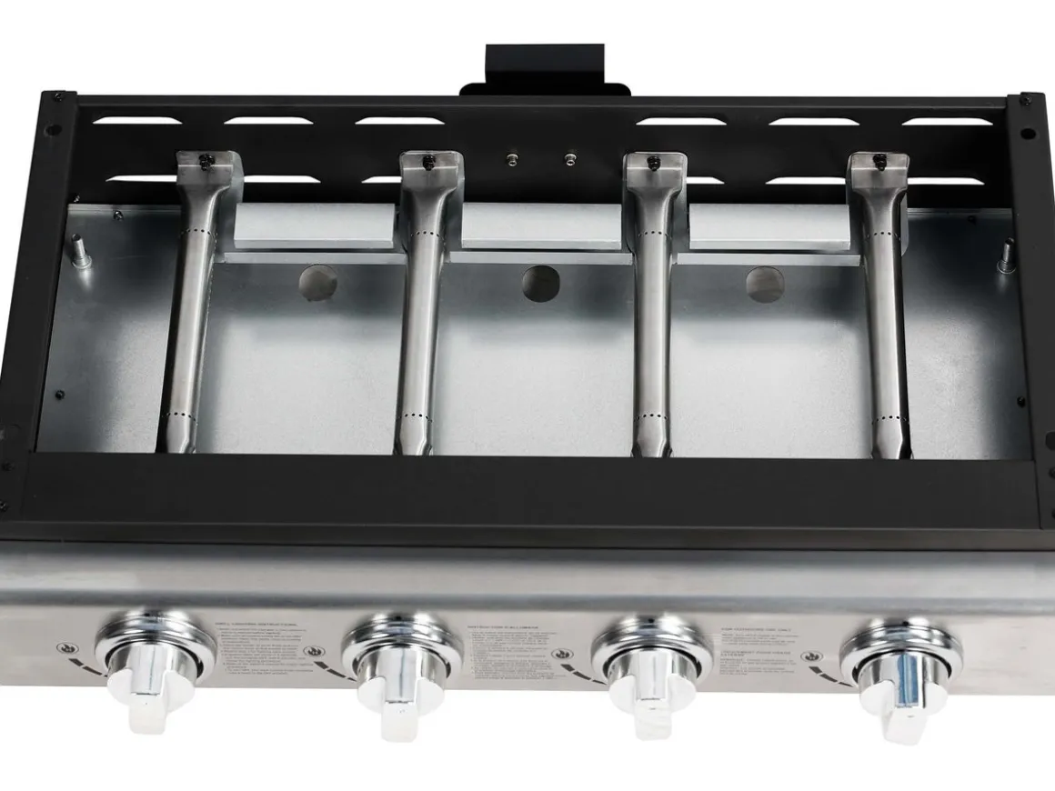Plancha "Presto 4" - 4 Brûleurs - 9.7kW - Gris