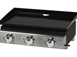 Plancha "Presto 3" - 3 Brûleurs - 7.5kW - Gris