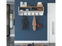 Porte-manteau en bois 