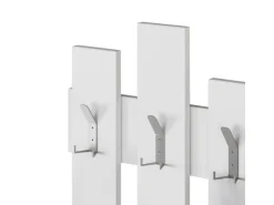 Porte manteau mural en bois