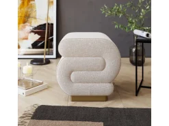 Pouf en bois