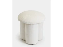 Pouf en tissu