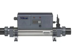 Réchauffeur électrique "Vulcan Digital" - 29 x 24 x 51.5 cm - 12 kW monophasé - Gris
