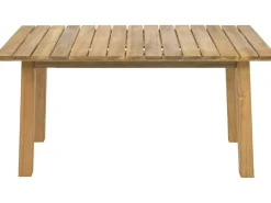 Salon de jardin en bois avec coussins inclus "Beckham" - 4 places - Beige
