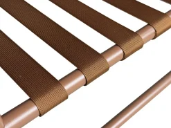 Salon de jardin en métal avec coussins