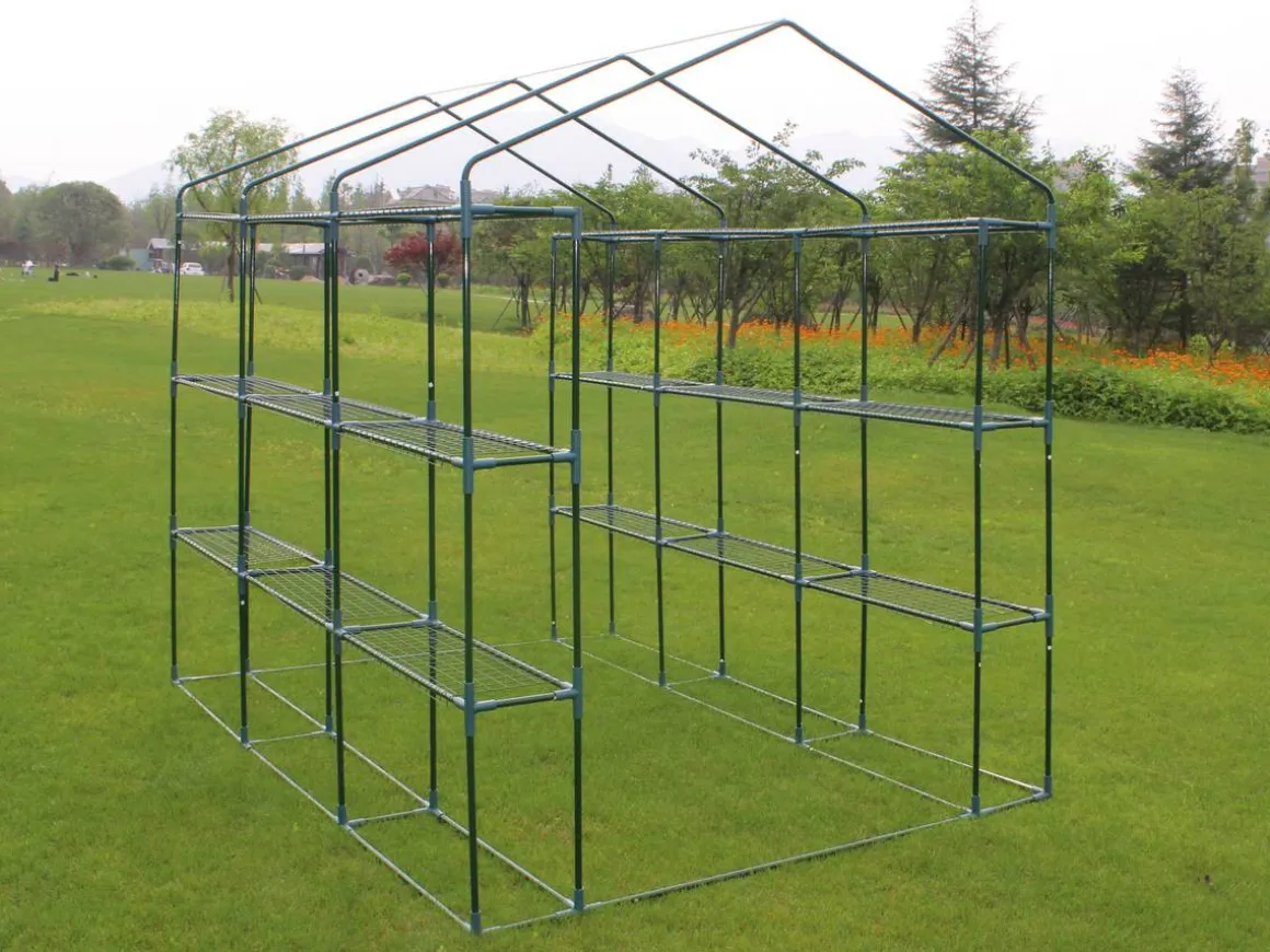 SERRE TOMATE PETUNIA- 4.4M² - 2.5 X 1.7 X 2.1 M