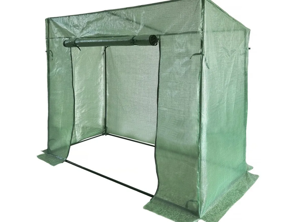 Serre tomates de jardin "Lys" - 1.6 m² - 130g - Vert
