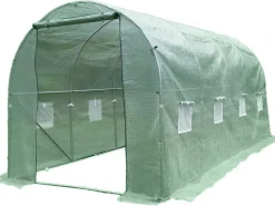Serre tunelle de jardin 4,5 x 2 m