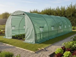 Serre tunelle de jardin 8 x 3 m 