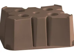 Socle pour récupérateur d'eau 500 L - 75 x 60 x30 cm - Taupe