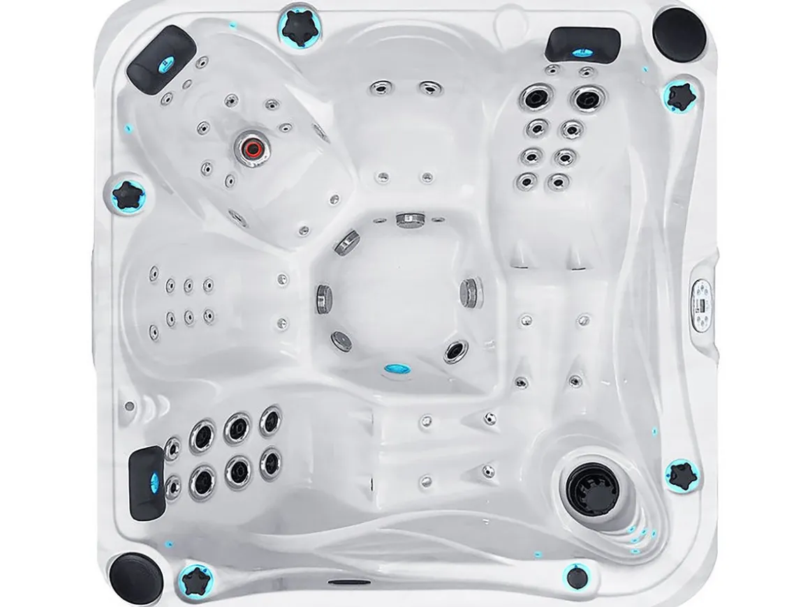Spa " Delight " - 3 places + 2 allongées - 2.13 x 2.13 x 0.91 m