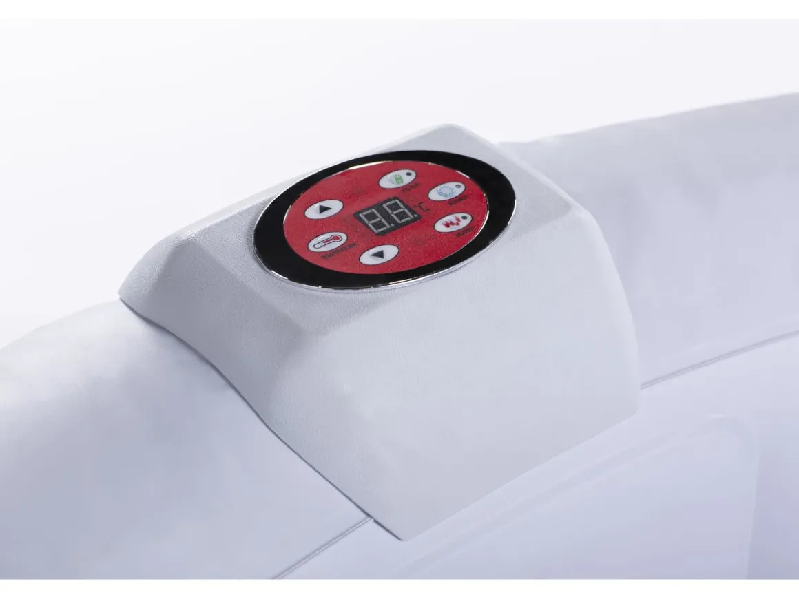 SPA GONFLABLE MONAC EN PVC - 6 PLACES - TAUPE/CREME