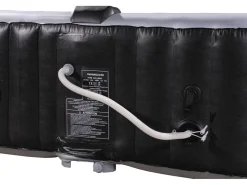 Spa Gonflable NICE en PVC - 6 places - Gris/Noir