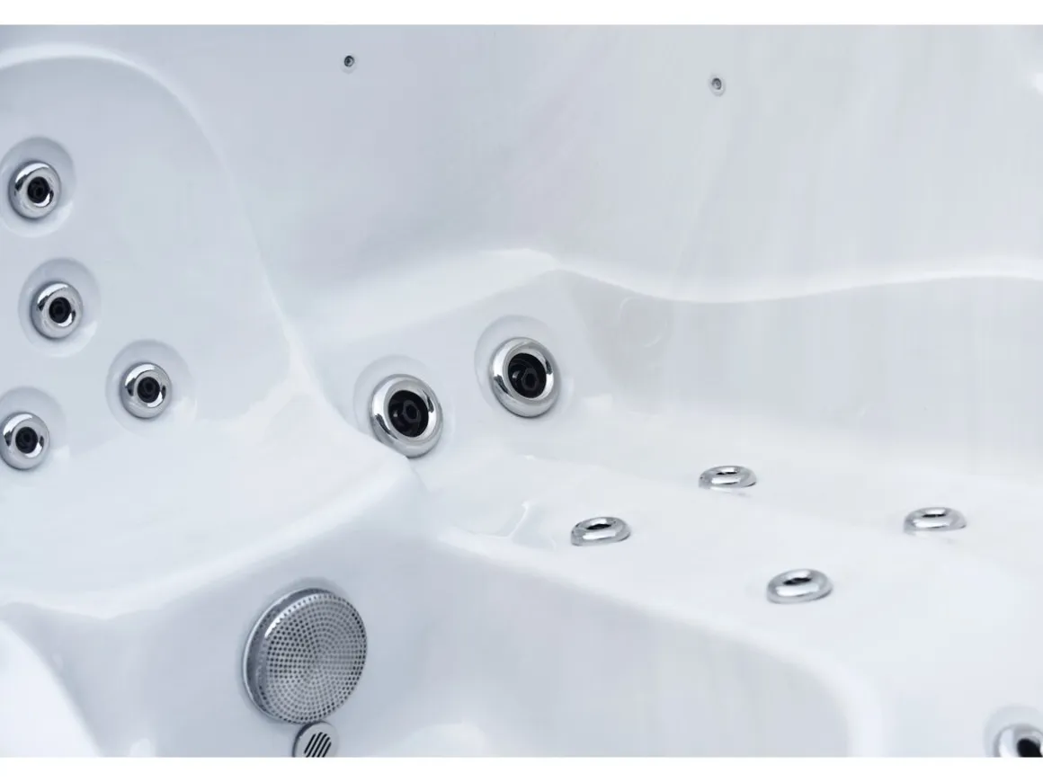 Spa led " Ornella " - 5 places - 2.15 x 2.15 x 0.88 m
