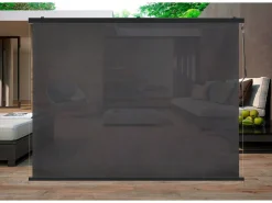 Store pergola bioclimatique - 277 x 208 cm - Gris anthracite