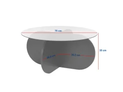 Table basse en bois 