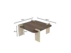 Table basse en bois 