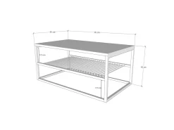 Table basse en bois