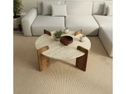 Table basse en bois 