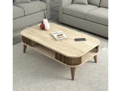 Table basse en bois 