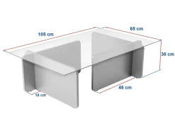 Table basse en bois 