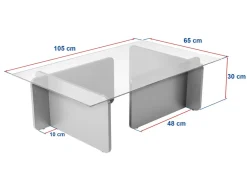 Table basse en bois 