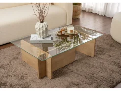 Table basse en bois 