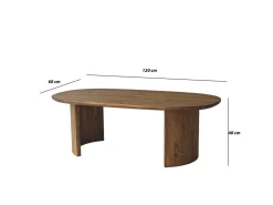 Table basse en bois