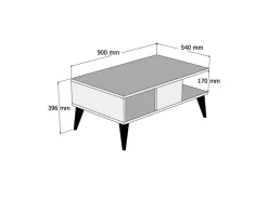 Table basse en bois 