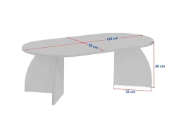 Table basse en bois 
