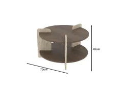 Table basse en bois 