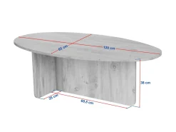 Table basse en bois 