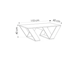 Table basse en bois 