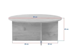 Table basse en bois
