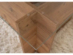 Table basse en bois 