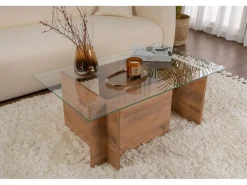 Table basse en bois 