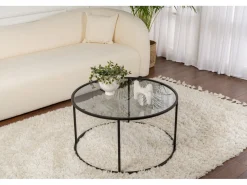 Table basse en métal 