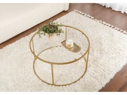 Table basse en métal