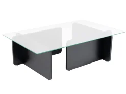 Table basse en verre 