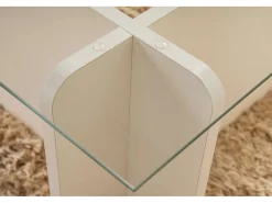 Table basse en verre