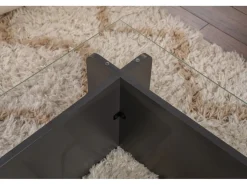 Table basse en verre 