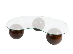 Table basse en verre 