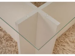 Table basse en verre 