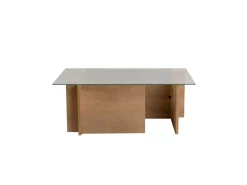 Table basse en verre 