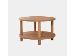 Table basse ronde en bois 