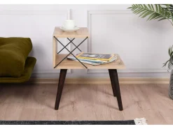 Table de chevet en bois