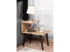 Table de chevet en bois
